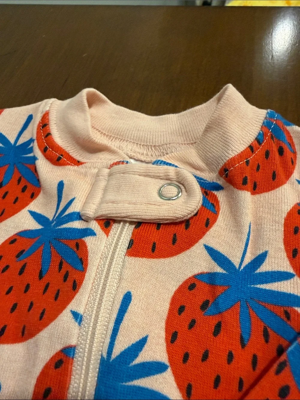Set of Three Hanna Andersson Zip Up Pajamas